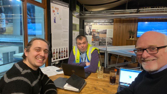Mike Collings for Newsletter St Austell Brewery Visitor Centre tutor and learner team